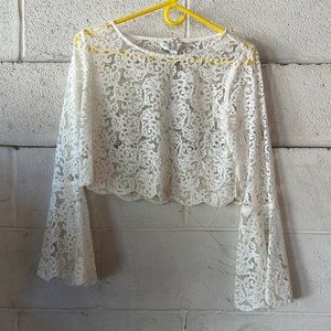 Lauren Conrad Lace Crop